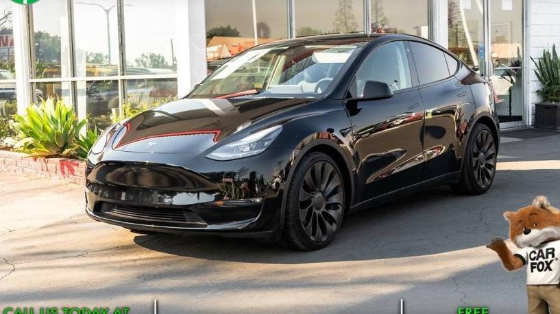 TESLA MODEL Y 2022 7SAYGDEF3NF327068 image